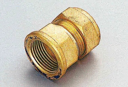 Niples Femmina 11/4" Ø35 Con Ogiva In Ottone Per Rame