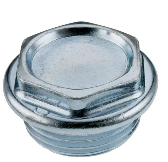 Tappo Zincato Da 1" 1/4 Per Radiatore - Sinistro