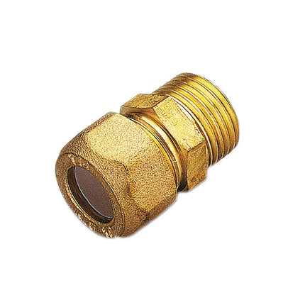 Niples Maschio 1/2" Ø12 Per Rame Con Ogiva In Teflon