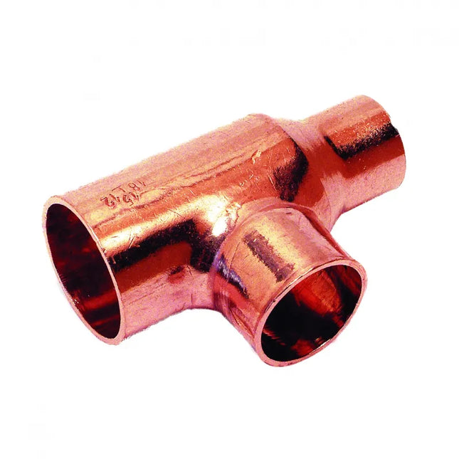 Tee Ridotta Ø14-12-14 Rame A Saldare