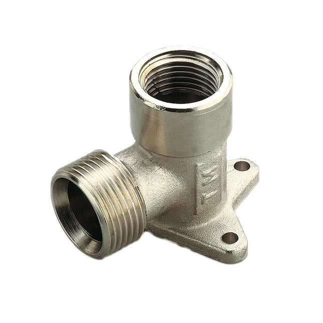 Tiemme - Raccordo Curvo/Gomito  Femmina Con Base 1/2" Per Kit Multistrato/Rame