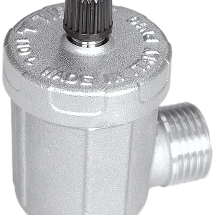 Tiemme - valvola automatica di sfogo aria 1/2" con attacco orizzontale