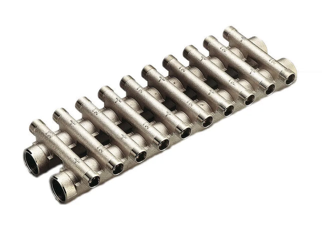 Tiemme - Collettore Riscaldamento Complanare 10+10 3/4" Con Uscite Da 1/2"