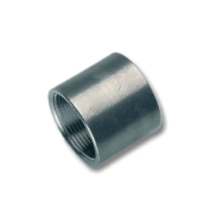 Manicotto in acciaio nero a saldare da 3/8"