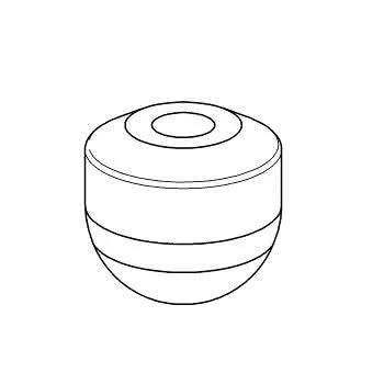 Grohe - Sfera Per Valvola Di Scarico Per Cassetta Grohe Ad Incasso