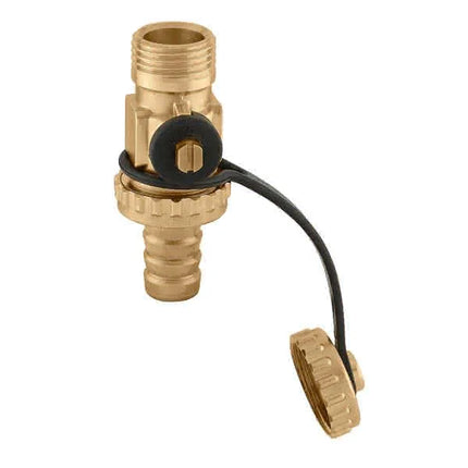 Caleffi - Rubinetto Scarico Caldaia  Ø1/2"M Art. 538400