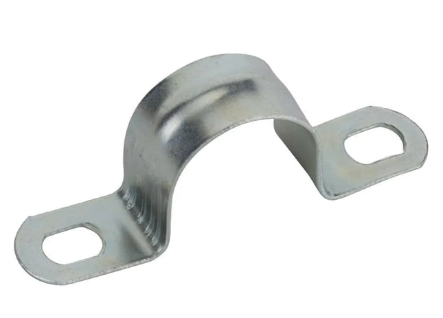 Cavallotto Leggero In Acciaio Zincato Per Fissaggio Tubo Ø32