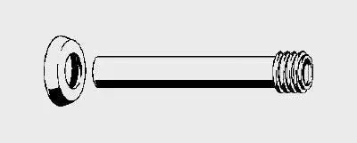 Viega - Canotto Allacciamento Ø45 Da 30 Cm Bianco