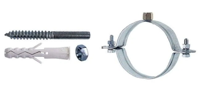 Collare Ø100 Zincato - Modello: 860