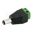 Alpha Elettronica - Adattatore da spina DC ø5,5-2,1 mm a morsetto