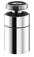 Teorema - Aeratore con snodo per bidet Maschio Ø18x1 - Femmina Ø16x1 - Serie: Jetto - Colore: Cromo