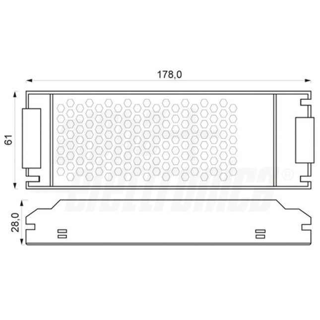 Alpha Elettronica - Alimentatore da quadro 150 W - 24 Vdc