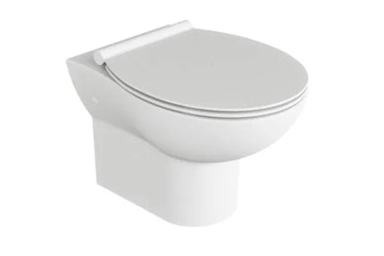 Azzurra - Vaso Sospeso Porcellana Bianco - Serie: Fast (Senza Coprivaso)