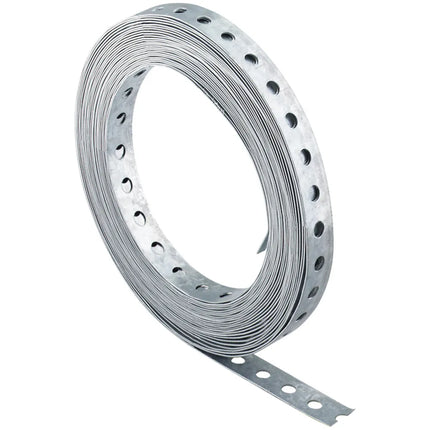 Fischer - Bandella Zincata Larghezza 12 Mm - Spessore 0,75 Mm Per Tutte Le Applicazioni