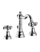 Teorema - Batteria Bidet Tre Fori Con Canna - Serie: Daisy - Colore: Cromato - Articolo: 70419110X4