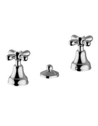 Teorema - Batteria Bidet Tre Fori Senza Canna - Serie: Daisy - Colore: Cromato - Articolo: 70408110X4