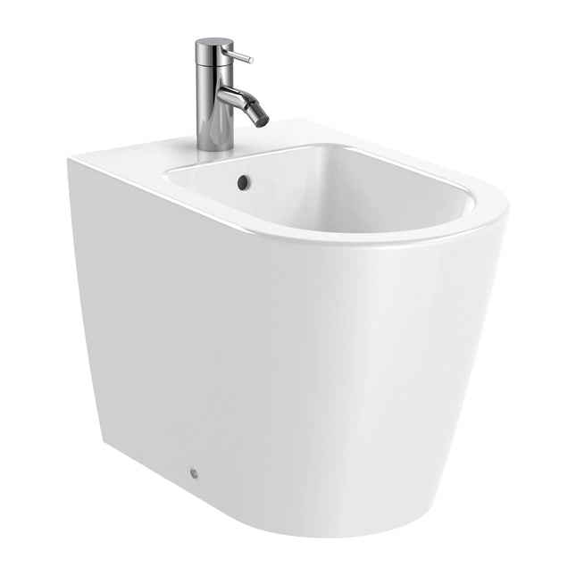 Roca - Bidet Filo Parete Porcellana Bianco - Serie: Inspira (Senza Coprivaso)