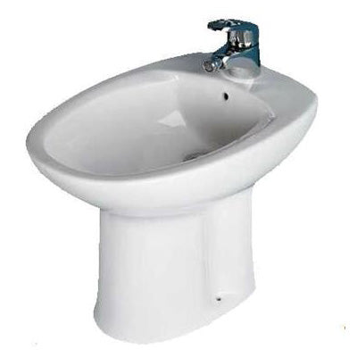 Roca - Bidet a terra in ceramica - Colore: Bianco - Serie: Christina (senza rubinetteria)