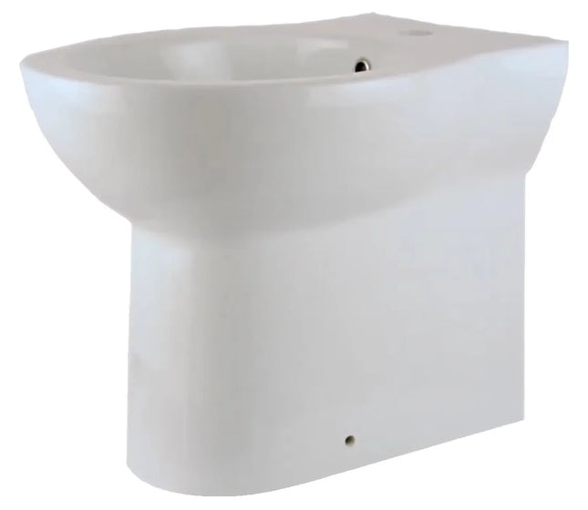 Azzurra - Bidet Filo Parete Porcellana Bianco - Serie: Fast