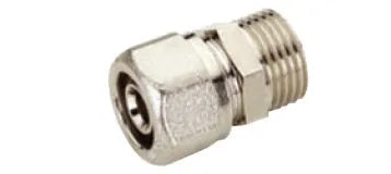 Niples/Raccordo Diritto Maschio 3/4" Ø26 Multistrato A Stringere Completo Di Kit