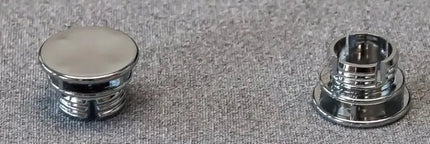 Borchia Specchio Cromo Con Filetto