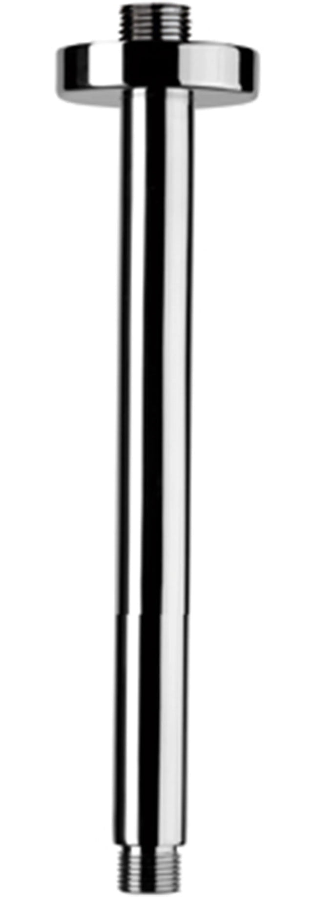 Remer - Braccio Doccia A Soffitto 30 Cm Tondo In Ottone Cromato