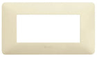 Bticino - Placca 4 Moduli Avorio - Serie: Matix