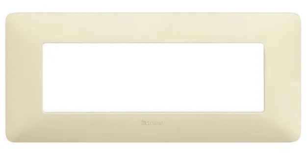 Bticino - Placca 6 Moduli Avorio - Serie: Matix