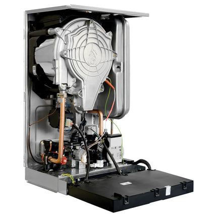 Ferroli - Bluehelix Maxima 28 C Caldaia Murale A Condensazione Metano/Gpl Con Kit Fumi Wi-Fi Classe A + Comando Remoto Connect