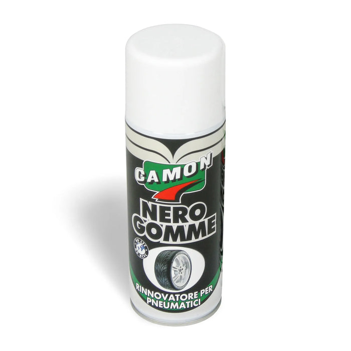 Camon - Spray Nero Gomme 400 Ml Rinnovatore Per Pneumatici
