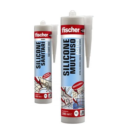 Fischer - Silicone Acetico Trasparente 280 Ml