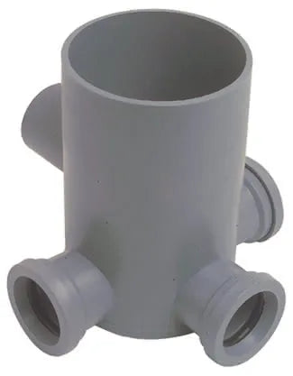 Pozzetto Alto Ø40 4 Vie Ad Innesto Senza Tappo