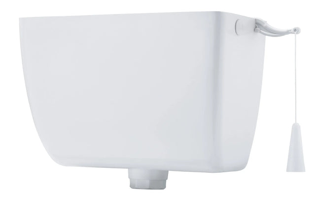 Cassetta Alta In Pvc Completa Di Sifone E Catenella