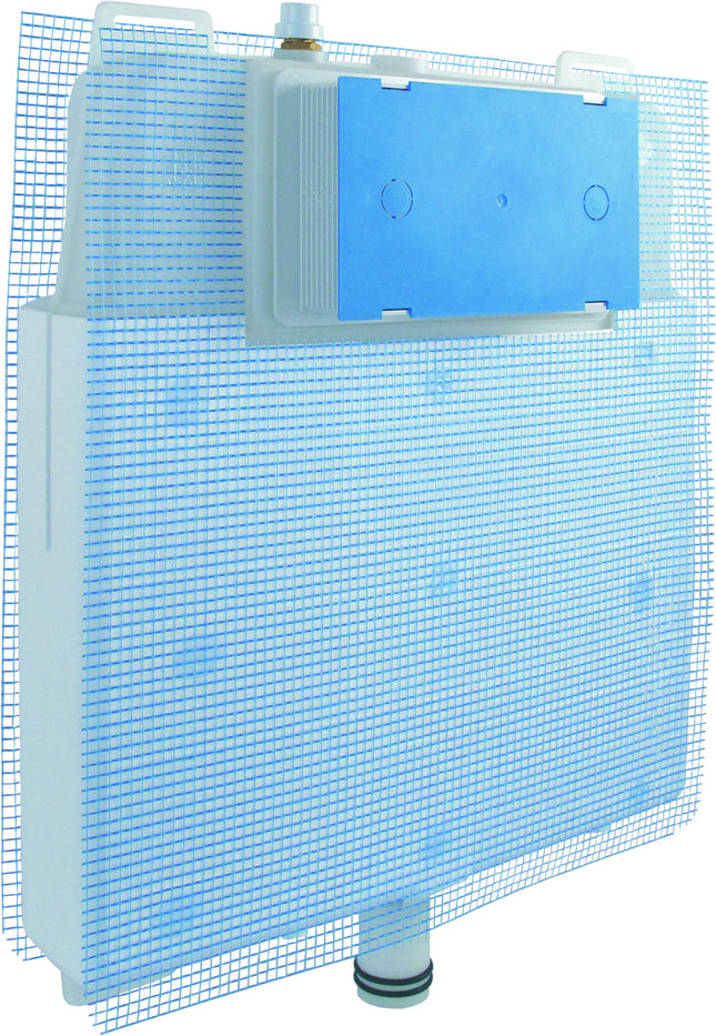 Bampi - Cassetta Ad Incasso Andromeda Doppio Scarico - Senza Placca