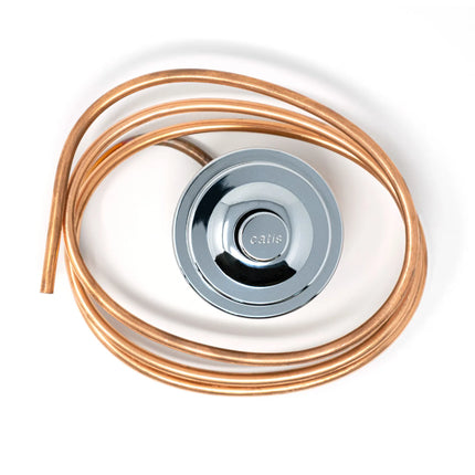 Catis - Pulsante Per Batteria Di Scarico Con Tubetto Da 145 Cm