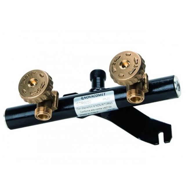 Centralina Gas 2 Bombole Con Valvola Di Sicurezza