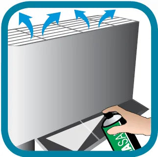 Facot - Climasan Spray Detergente/Sanitizzante Per Filtri Condizionatori 600 Ml - Articolo: Clisan0600