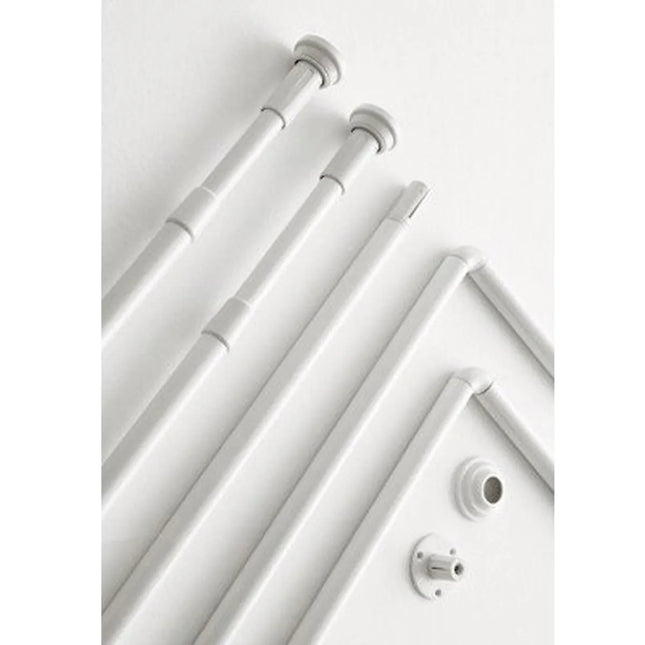 Gedy - Bastone Doccia Estensibile 110/200 Cm Bianco