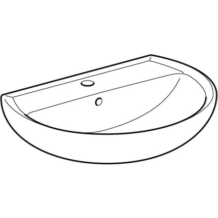 Geberit/Pozzi-Ginori - Lavabo 60x45,5 cm in ceramica - Serie: Colibrì