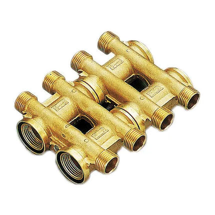 Collettore Riscaldamento Complanare 1" 2+2 Uscite Da 1/2"