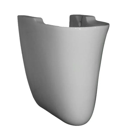 Roca - Semicolonna Sospesa in ceramica Bianco - Serie: Fayans Set 1