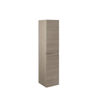 Savinidue - Colonna Sospesa H.138 Cm L.31,5 Cm - P.33,5Cm Due Ante Dx - Colore: Rovere Fumo