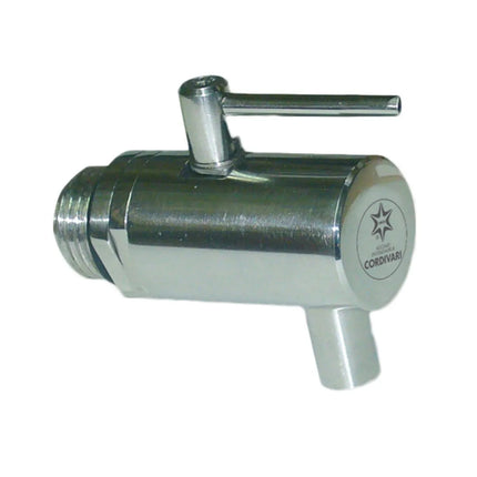 Cordivari - Rubinetto 3/4" Con Leva In Acciaio Inox Per Contenitori Alimenti
