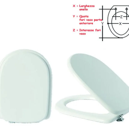 Sapal - Coprivaso Diana Legno Bianco