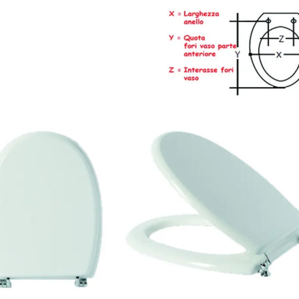 Sapal - Coprivaso Tissi Bianco Legno