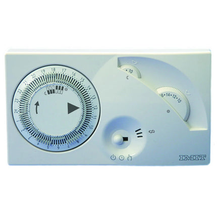 Imit - Chronomix-S Cronotermostato Giornaliero Con Orologio A Cavalieri - Meccanico