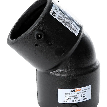 Curva 45°Elettrosaldabile Ø63