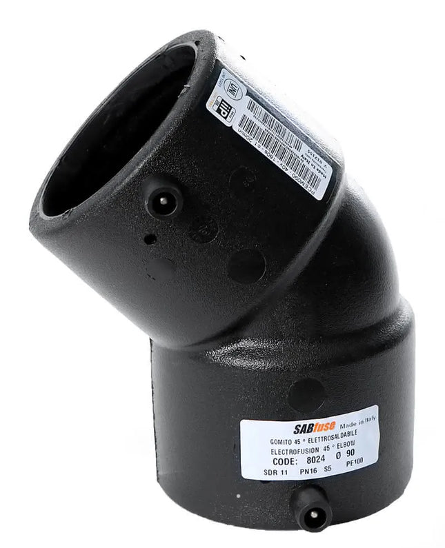 Curva 45°Elettrosaldabile Ø90