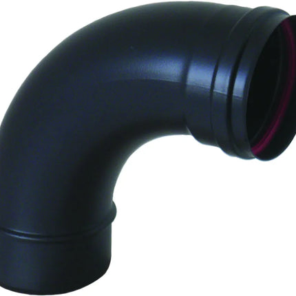 Ati - Curva Inox Nero 90° Ø80 Inox 316L