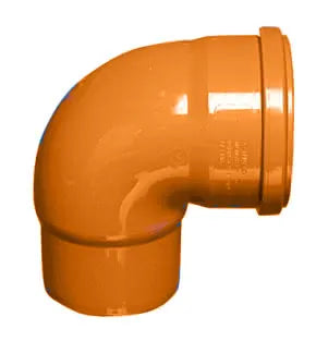 Bampi - Curva Ridotta 45° Ø110 Maschio - Ø100 Femmina Pvc/Pp